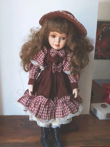 Bambola porcellana vintage - bambola, cm