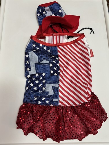Vestito cane americano taglia