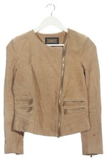 MNG Giacca in pelle Donna Giacca Taglia IT 40 marrone stile casual