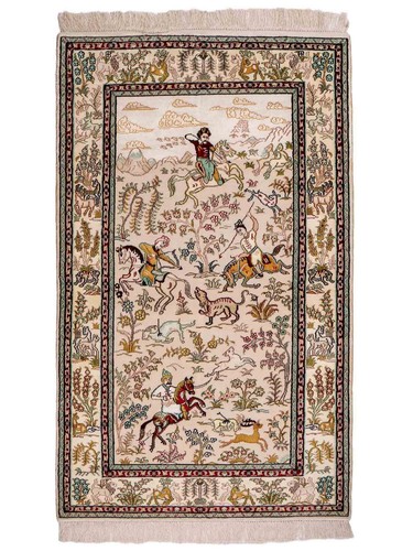 Tappeto seta khademi art - seta,