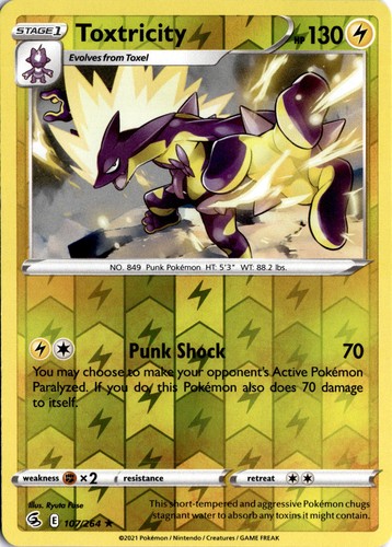 Toxtricity reverse holo - (107),