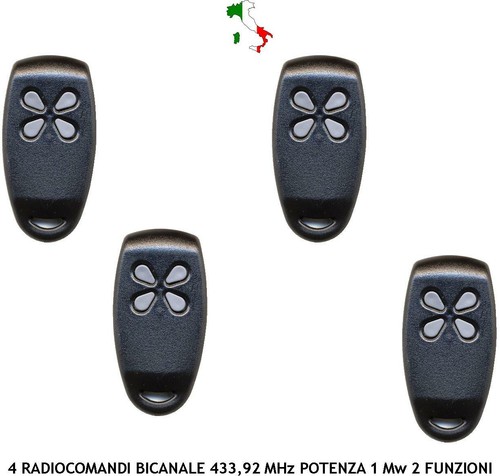 Radiocomandi bicanale 433 - radiocomandi, 433,92