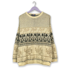 Maglione vintage beige - vintage,