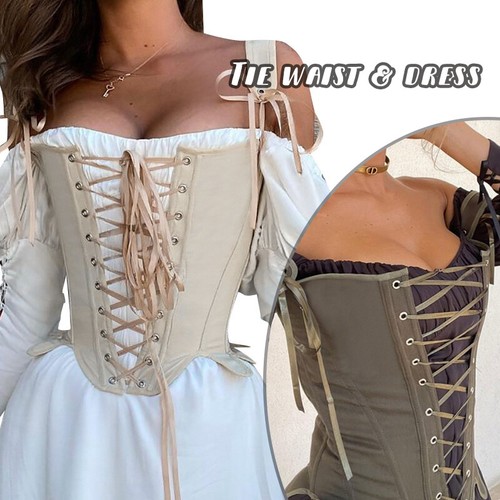 Canotta vintage corsetto