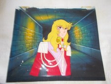 LADY OSCAR ROSE VERSAILLES cel background attaccato periodo Dezaki