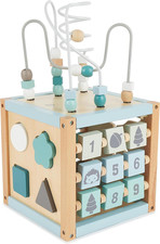 Cubo Multiattivita Legno Montessori | Giochi Legno Bambini 1 Anno Giochi Bambini