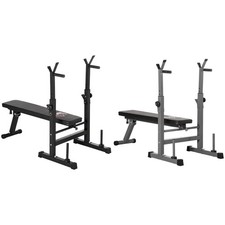 HOMCOM Panca Pesi Pieghevole e