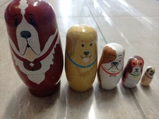 Bamboline in legno MATRIOSCA