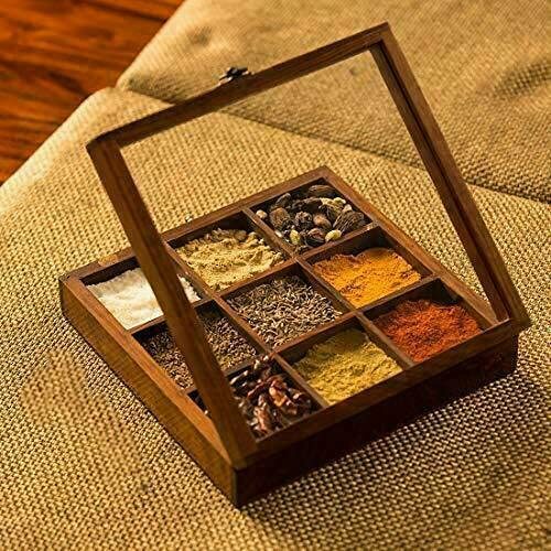 Legno barattoli cucina - legno,
