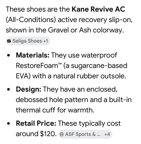 Scarpe recupero kane - recupero, revive