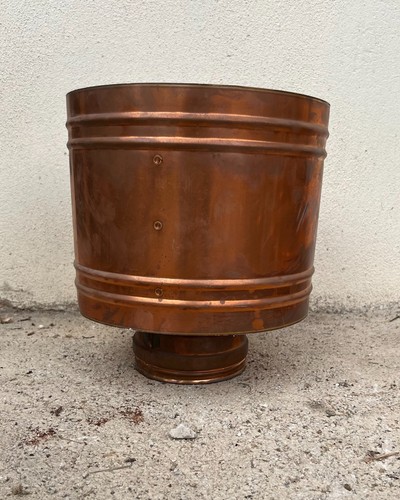 Comignolo botte rame - rame, d120