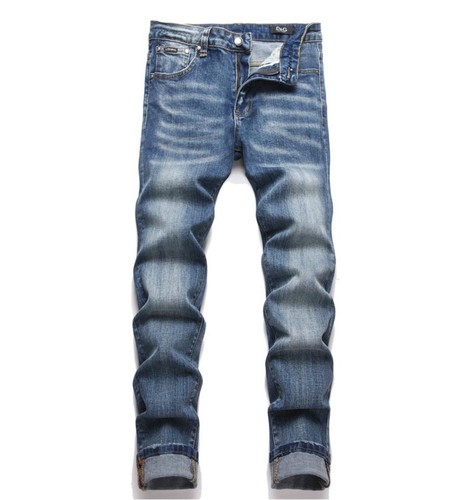 Jeans uomo blu denim - , gamba