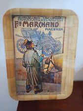 Vassoio Vintage Bamboo F.lli Marciano Padova Raro Per Collezione Pubblicità 