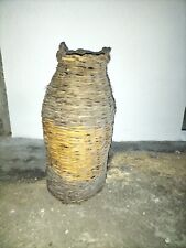 damigiana vetro  impagliata