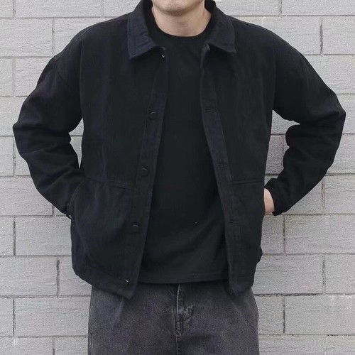 Giubbotto bomber uomo denim