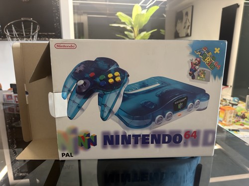 Nintendo clear blue - nintendo,