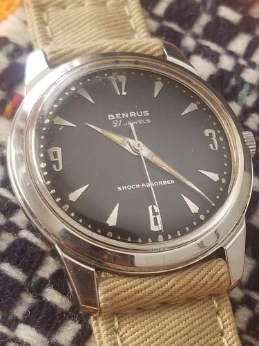 Orologio vintage uomo benrus - vintage,