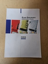 Iveco Stralis Eurocargo Colori Carrozzeria Brochure Pubblicitaria Italia 2003