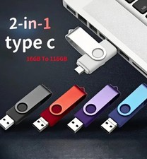 Chiavetta USB C 128 GB Dual