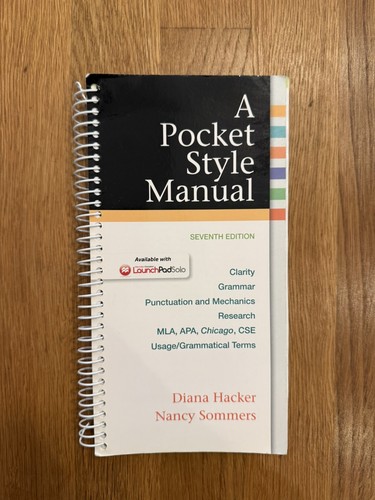 Pocket style manual apa - style,