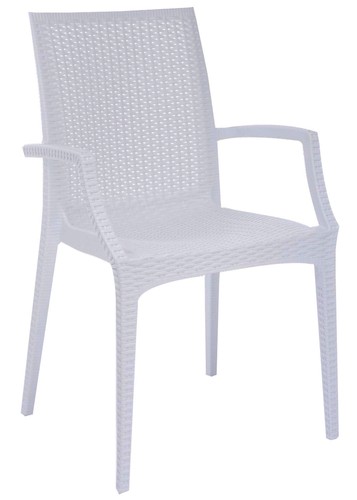 Poltrona sedia rattan bistrot - rattan,