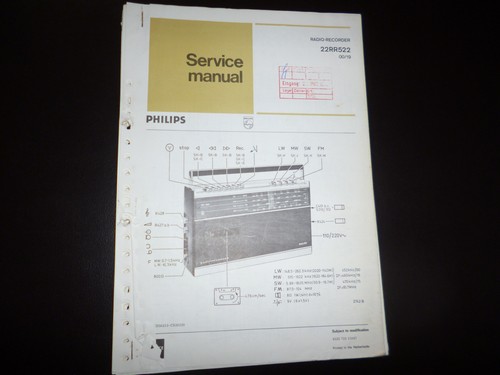 Manuale servizio originale - servizio,