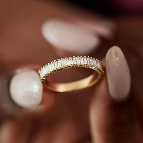 Anello donna mezza - , eternità