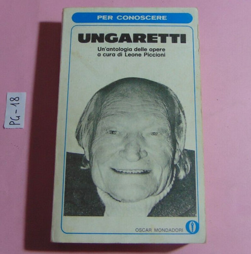 Libro per conoscere ungaretti - libro,