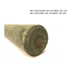 Kit 5 Pali in Legno Altalena Singola Seduta diametro 10 cm per Bambini Giardino