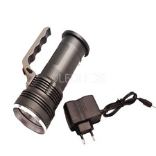 TORCIA EMERGENZA LED CREE XML-T6 800 LUMENS XENON RICARICABILE X 18650