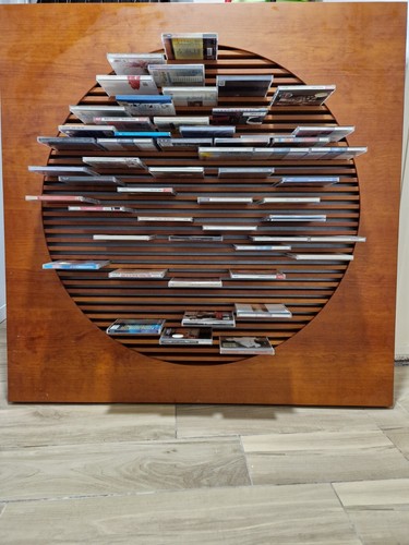 Quadro porta legno - cd,