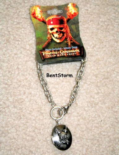 Bracciale pendente disney potc - bracciale,