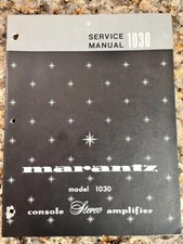 MARANTZ 1030 MANUALE DI