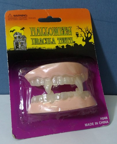 Halloween denti dentiera - halloween,