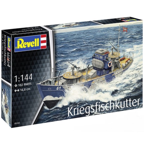 Revell kriegfischkutter kit - revell,