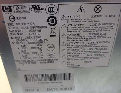 Pc6019 alimentatore pin - alimentatore,