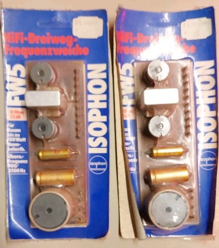 Isophon fw5 coppia filtri - coppia,
