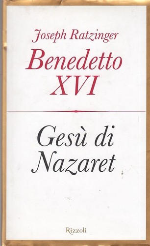 Gesu nazaret ratzinger - di,