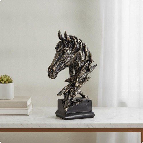 Scultura forma testa di - testa,