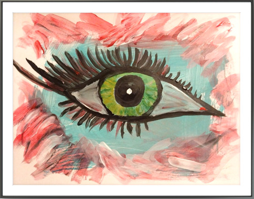 Sexy eye moderno colorato - eye,