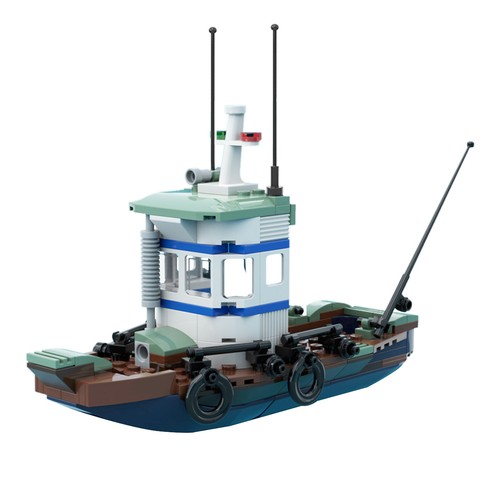 Moc trawler barca pesca kit - moc,