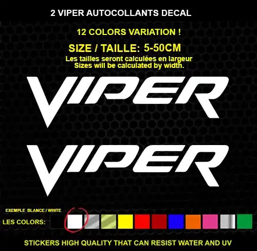 Viper bike autocollant - bike,