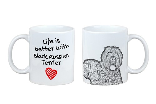 Terrier nero russo tazza - russo,