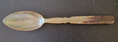 Antico cucchiaino corno - antico,