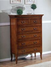 1 CASSETTIERA SETTIMINO IN LEGNO MASSELLO 6 CASSETTI  COLORE NOCE BASSANO 896A