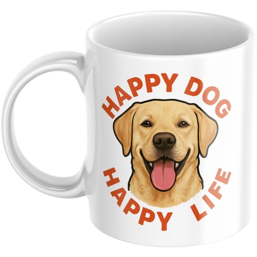 Tazza happy dog - tazza, life