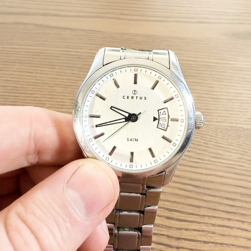 Montre certus acier - montre,