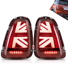 2*Vland Luce posteriore a LED Union Jack rosso per Mini Cooper Mini R56/57 R58 R59 2007-13