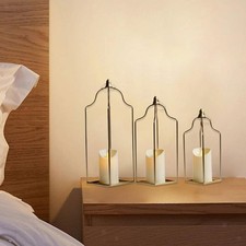 Portacandele Vintage In Ferro