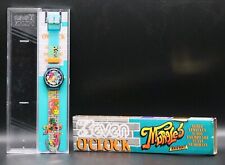 Raro Orologio SEVEN MURALES 1995 Mai Indossato Tipo Swatch Tiratura 9999 Pezzi
